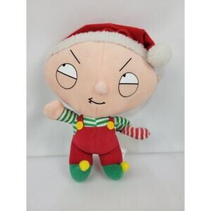 Family Guy Stewie Griffin Christmas Plush Stuffed 2006 Nanco 21st Century FOX